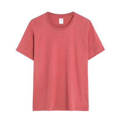 Zirunking 2021 T-shirt unisex in cotone nuovo manica corta semplice tinta unita O-collo maglietta in cotone di colore puro T-shirt per uomo/donna Top XZGb