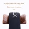Walnut Wood & Aluminum Alloy Over-Ear Headphone Stand