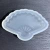 Stunning Folding Fan Shaped Desserts Mold Soft Silicone Molds DIY Fan Resin Casting Mould Wedding Gift Party Favor