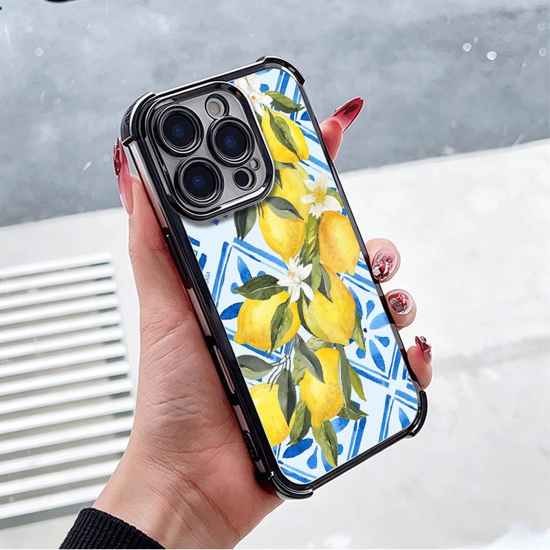 Summer Fruits Lemon Soft Phone Case For Xiaomi Poco X7 X8 Pro Max X6 X5 X3 F8 Ultra F7 M8 M7 M5S Redmi 15C 15A 15 14C 13C 12C 13