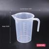 1000ml/5000ml Plastic Measuring Cup with Scale for Milk Tea Shops and Household Use