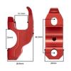 Universal Motorcycle Luggage Helmet Hook Aluminum Mount Motorcycle Scooter Holder Bag Hanger Multi-functional Hook Accessories