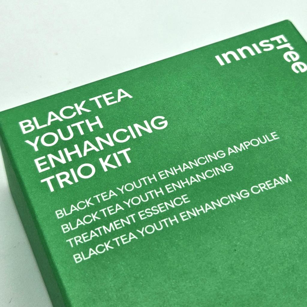 Innisfree Black Tea Youth Enhancing Trio Kit (Include 3 Items)