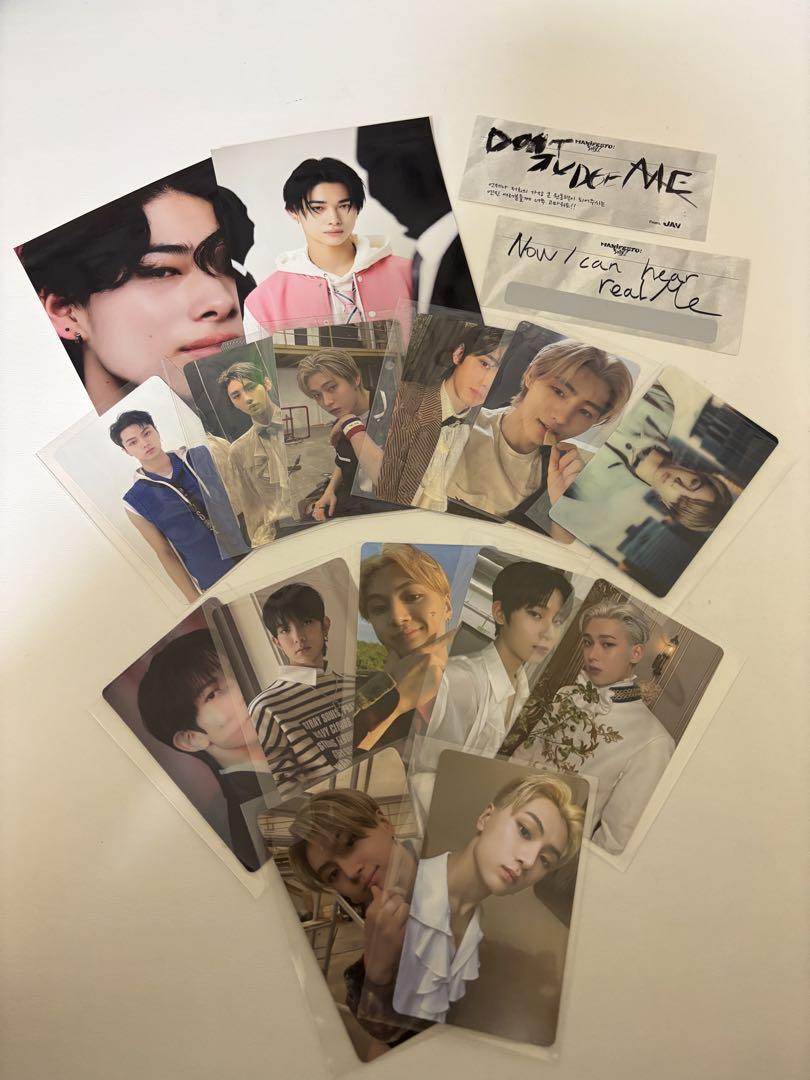 

[USED] ENHYPEN album and trading cards