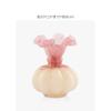 Luxuriöse Glasvase Französischer Vintage Fenton Stil für Wohnzimmer Tischplatte Blumendekor