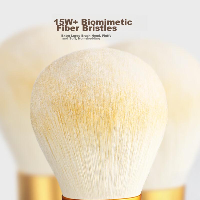 UPLUS Extra Large No. 91 Powder Brush, Soft Fluffy Blush, Setting Powder, Contouring, 1 pack