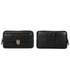Luxury Zipper Wallet Leather Men Waist Bag Bum Pack Business Travel Purse Phone Belt Clip Case For Samsung iPhone Xiaomi Huawei Holster Pouch