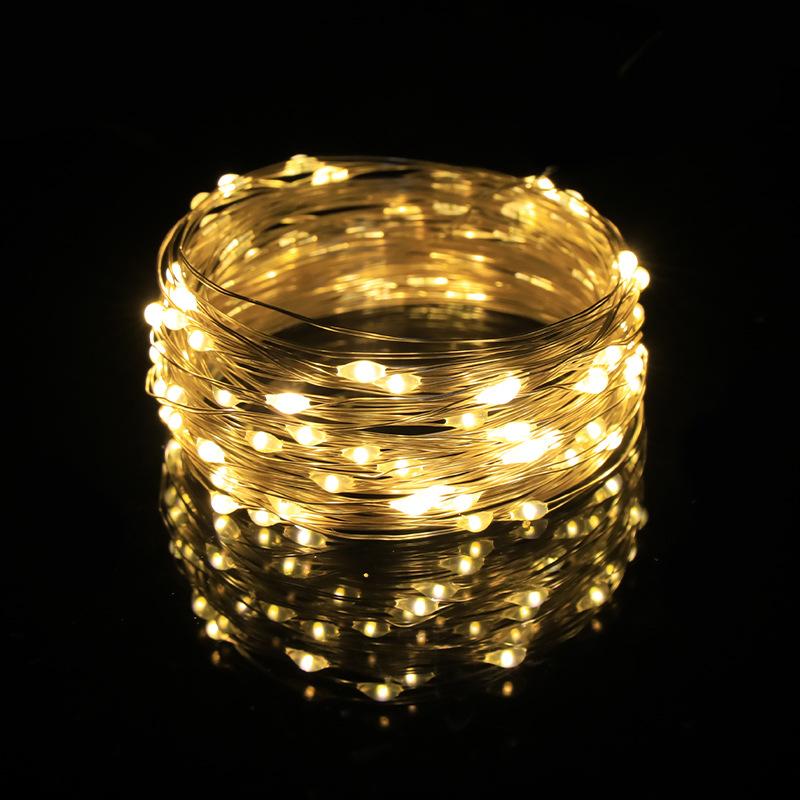 LED Fairy Lights String – Battery-Powered for Home, Bedroom, Garden, Christmas, Wedding & New Year Decor