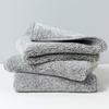 Bamboo Charcoal Fiber Dishwashing Cloth, Household Water Absorption and Oil Removal, No Hand Scouring Cloth, No Hair Loss Rag
