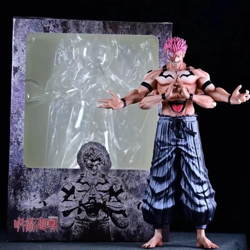 

31cm Jujutsu Kaisen Ryomen Sukuna Anime Gk Statue Figure Model Doll Desk Decor Ornament Collectible Gift For Fans Poseable Articulated Scale Detailed