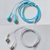 Universal Candy Color 3,5 mm plugg in-ear kablede hodetelefoner for telefon MP3 bærbar PC