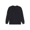 Li-Ning BAFIVE X Jon Burgerman Artist Co-Branded Series Graphic Print Loose Crew Neck Long Sleeve T-Shirt Men Tops Black AHSR757-3