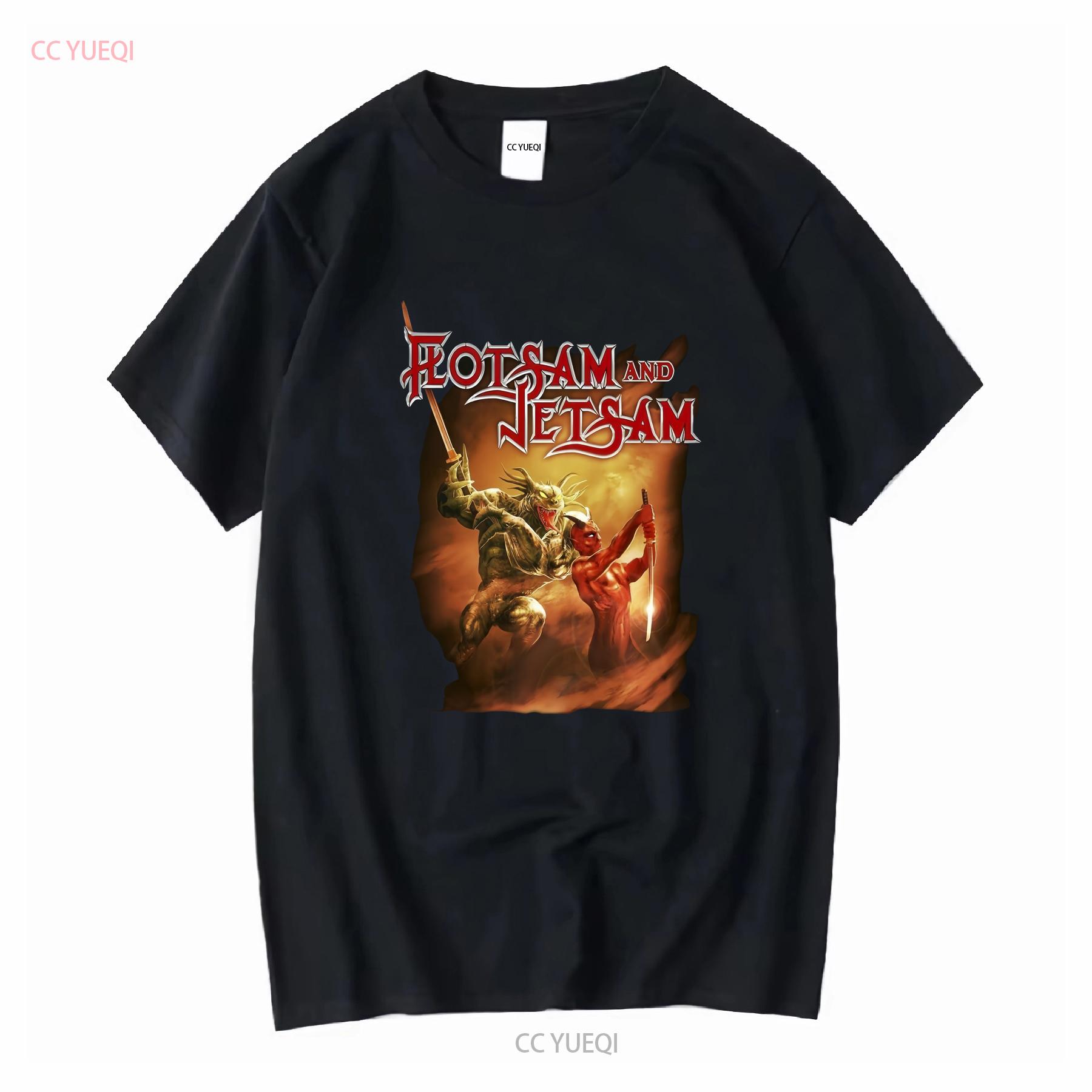 

No Place for Disgrace Flotsam and Jetsam T Shirt Black S 5XL UT372 vintage Washed Breathable Soft fashion designer clothes 4XL