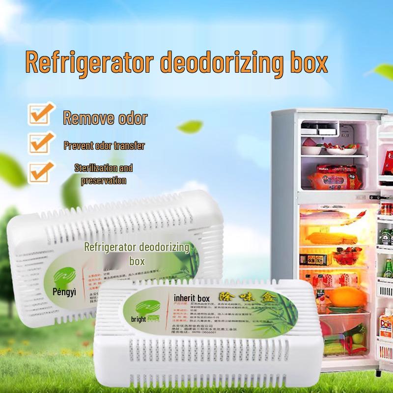 4-Pack Fridge Deodorizer and Odor Eliminator for Home 