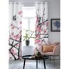 Plum Blossom Window Curtains For Living Room Kitchen Modern Curtains Home Decor Blinds Drapes