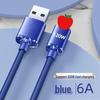 Jingyao 120W Dual Type-C 6A Cable: Super Fast Charging for Apple 15/16 & Huawei.