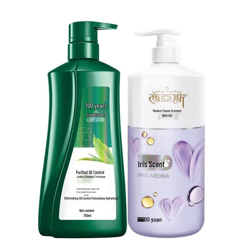 

100 Years Runfa Shampoo & Sias Shower Gel Bundle