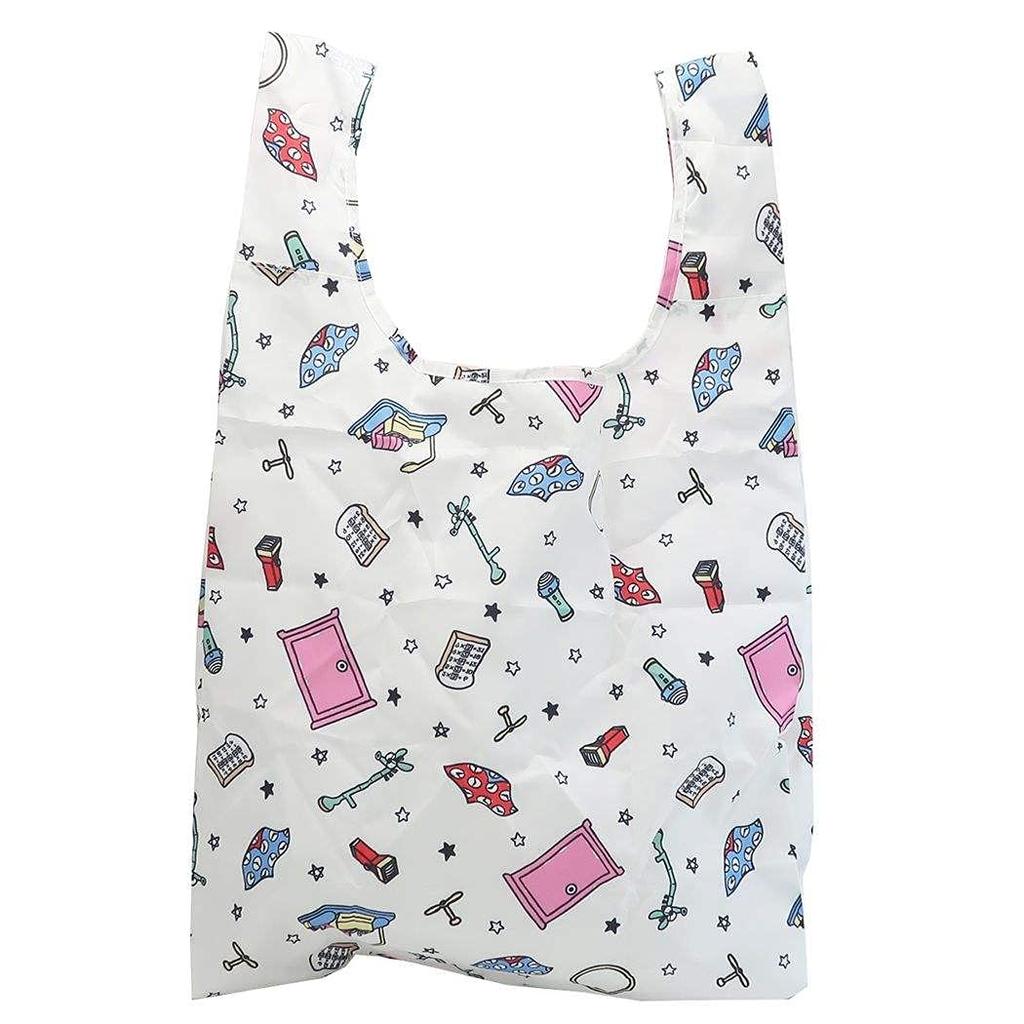 Marushin Eco Eco X W40 X D20cm H9 X Made with Recycled Product 2905001600 Bag, I'm Doraemon, Fourth-Dimensional Bag, Approx. H63.5 (Folded W16cm),