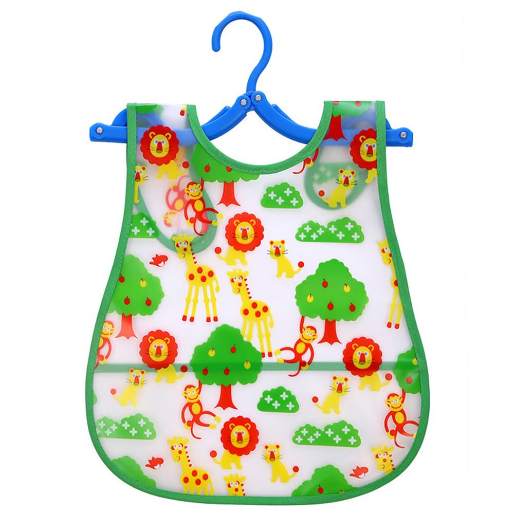 Cute Kid Infant Baby Soft Cartoon Bib Saliva Dripping