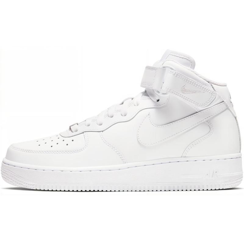 Nike Air Force 1 '07 Mid 'Triple White' Women's Sneakers DD9625-100
