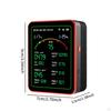Air Quality Meter Temperature Display Analyzer for Office Home Warehouse