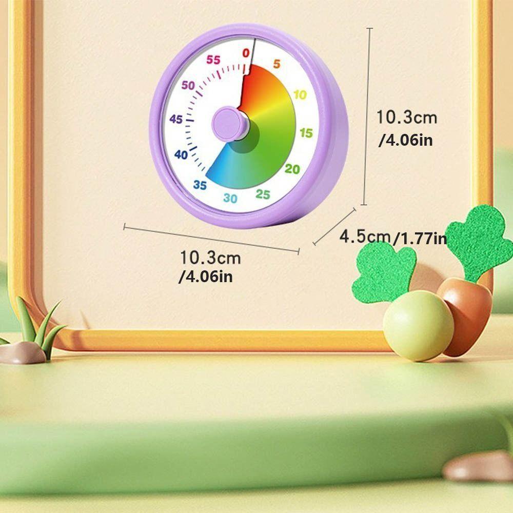 Self-discipline Visual Timer Ultra Silent Classroom Timer Kitchen Timer  Kids Study Tool