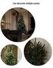Festive Copper Wire Firecracker Star Lights for Christmas Decor
