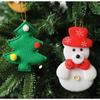 Christmas Tree Pendants Christmas Tree Decoration Felt Pendants Home Decor Christmas Trees Hanging Ornaments