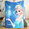 Elsa Theme Printed Blanket - Perfect for Couch, Bed, Travel & Outdoor Use | Machine Washable, Cozy & Durable.