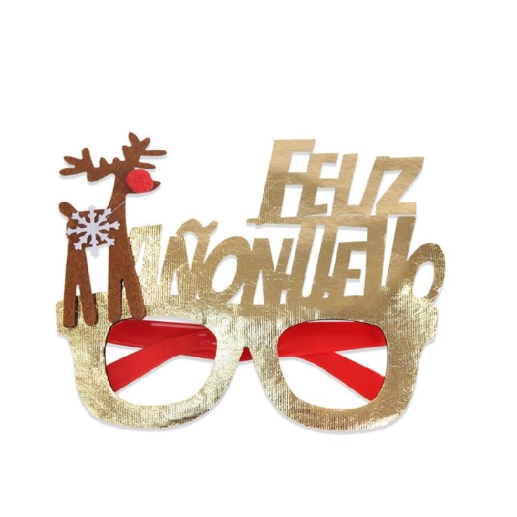 2026 Christmas Party Glasses For Role Playing Adults Children Comfortable Felts Plastic Frame Design Costume Eyewear