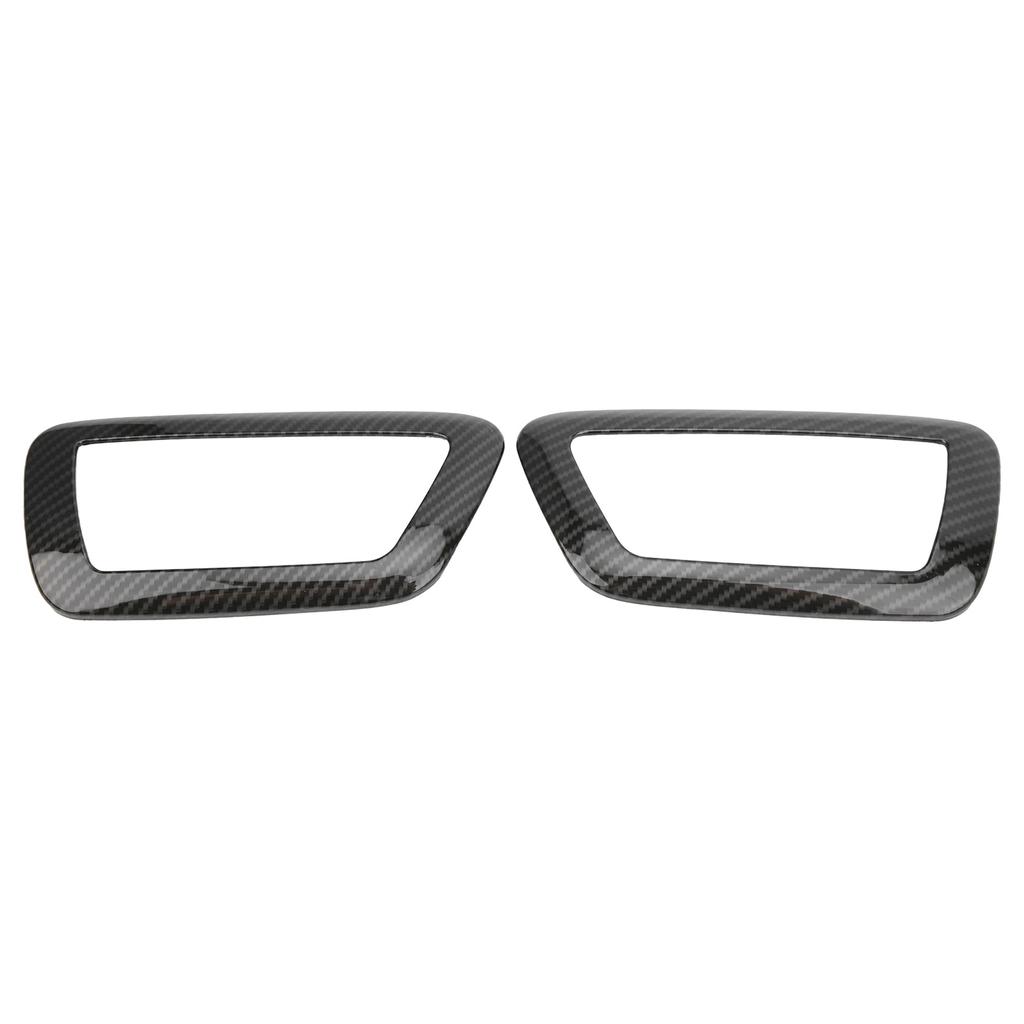 2pcs Interior Door Handle Panel Cover Trim Vehicle Inner Decoration Fit for   2016‑2020 2 Doors