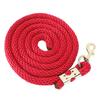 2m Horse Lunge Line Anti Breakage Rope Anti Slip Grip Horse Training Rope with Hook for Walking Handling