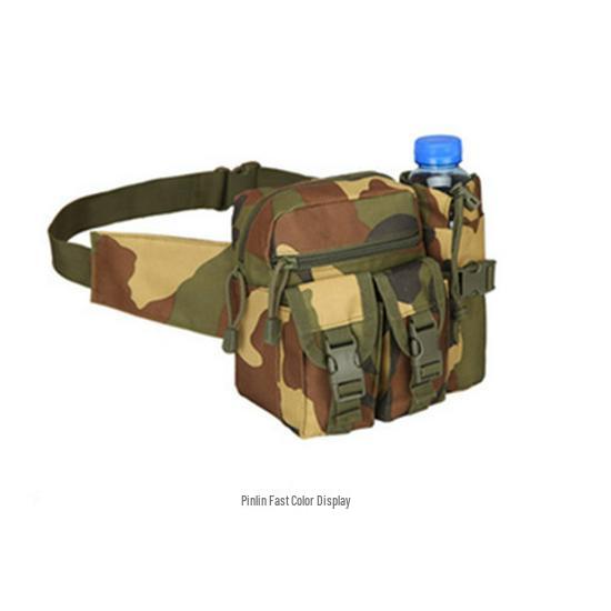 Cycling & Travel Waist Bag: Tactical Water Bottle Carrier and Chest Bag for Men & Women