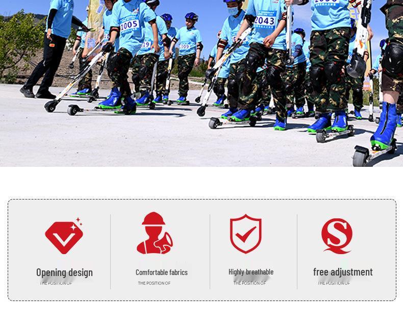 Children's Balance Bike & Sports Protective Gear Set: Ski, Skate, Knee Pads, Elbow Pads, Wrist Guards