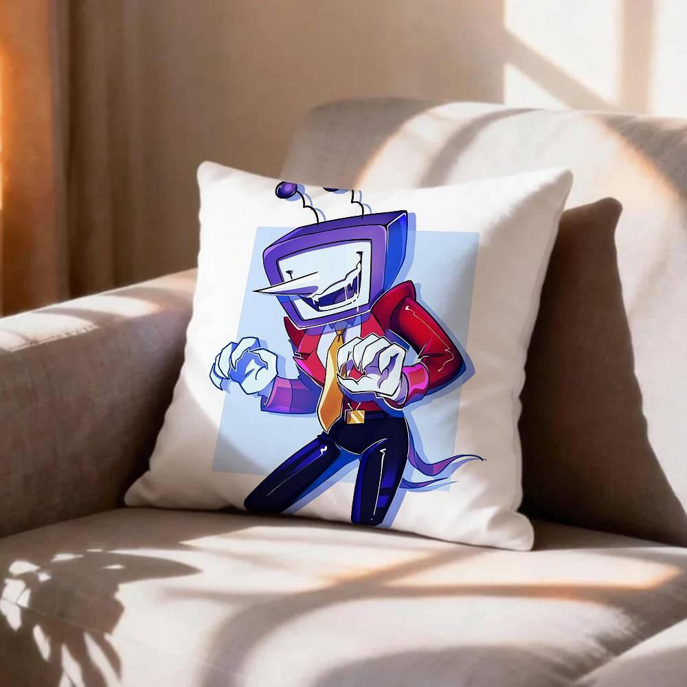 COOL DDeltaruneS TTenna Pillow Case Pattern Printed Pillowcase For Living Room Sofa Cushion Cover