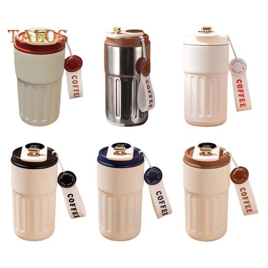 Smart Thermal Cup with LCD Display 450ml Stainless Steel Coffee Mug Hot And Cold Drink Cup Insulated Intelligent Drinkware