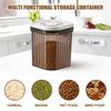 Dry Food Storage Containers Airtight Food Storage Containers Milk Powder Box Stackable Bins Large Kitchen Organizer Pantry