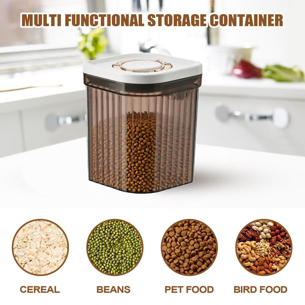 Dry Food Storage Containers Airtight Food Storage Containers Milk Powder Box Stackable Bins Large Kitchen Organizer Pantry