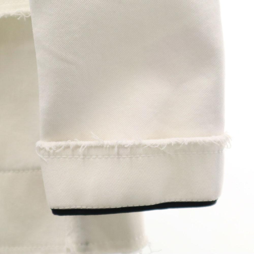 N°21 cut off pea coat 48 white Men's Used