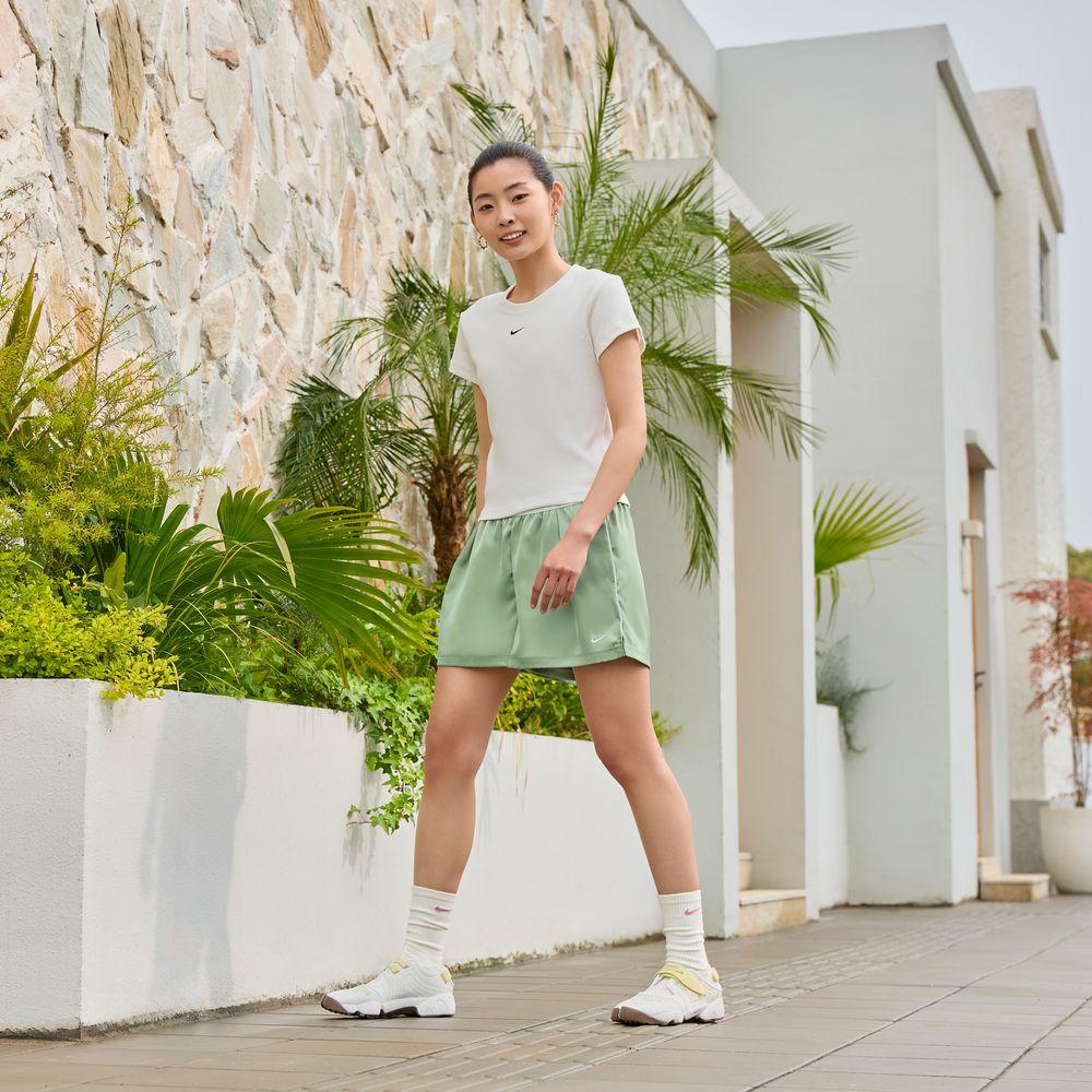 Nike Air Rift Casual Shoes Women's White Green Yellow