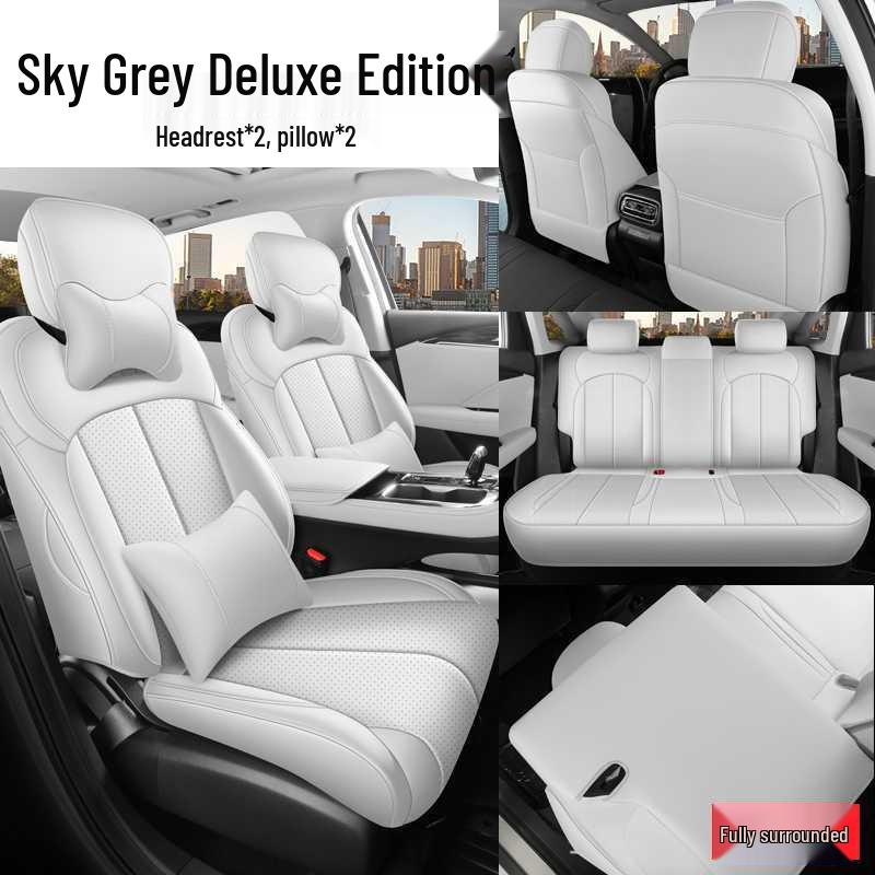 Premium Full Coverage Seat Covers for 2026 5th Gen Geely Emgrand, All-Season Car Seat Cushions