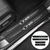 MINI Car Threshold Strip Anti Stepping Leather Protective Sticker For MINI Cooper R56 F56 R50 JCW WORKS Cabrio Aceman Countryman