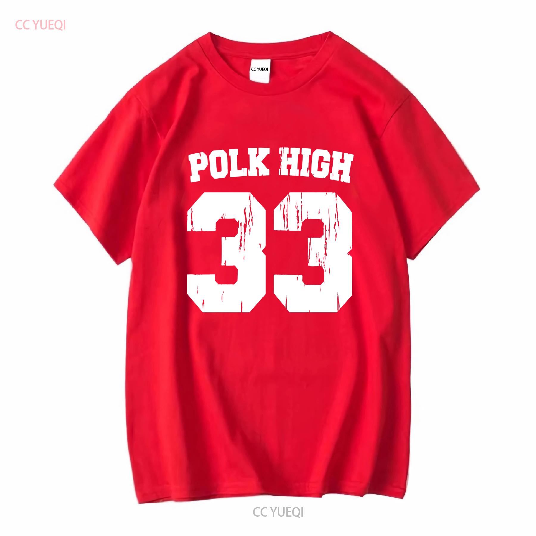 Al Bundy Polk High T Shirt Mens Medium Blue 33 Married With Children Funny long or short sleeves vintage Washed Breathable S