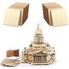 5/2Pcs Wood Square Blank 10x10cm Unfinished Wood Slices for DIY Painting Staining Wood Engraving Laser Projects Supplies