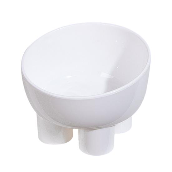 Elevated Pet Bowl Anti-Spill Dog Food Water Bowl Tilted Raised Feeding Bowl Protects Pets Spine for Cats Dogs