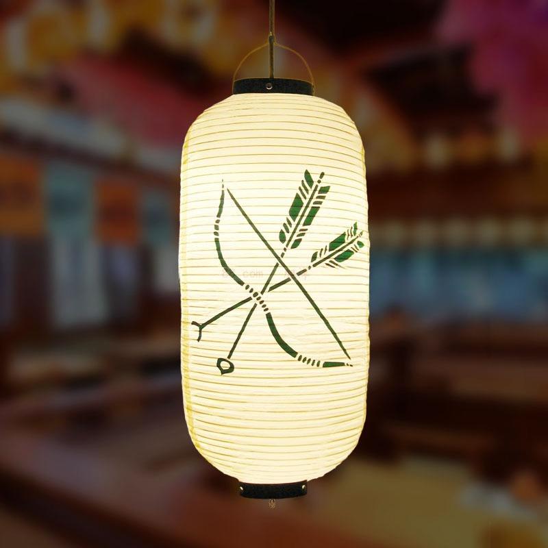 Japanese Style 25x50cm PVC Waterproof Lantern Sushi Ramen Izakaya Korean Cuisine Restaurant Pub Decor Hanging Lantern Outdoor