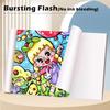Multi-color 72 Colors Glitter Pen Soft Head Glitter Effect Art Marker Pen Flashing Pen DIY Drawing