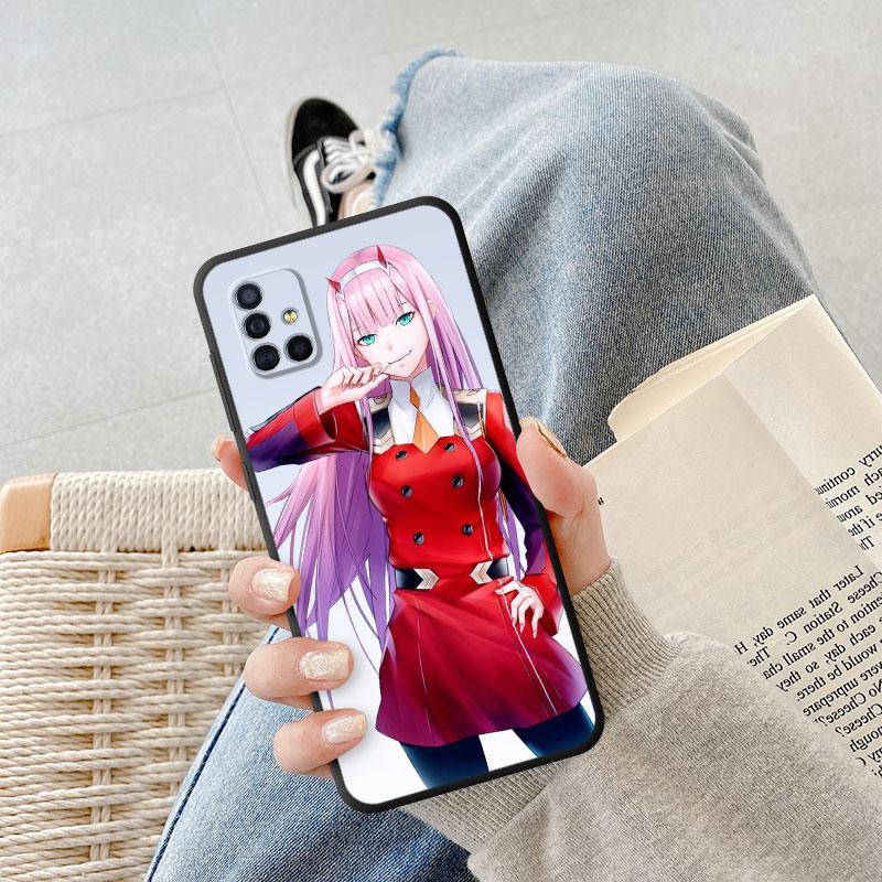 Kryt Darling In The Franxx Anime Zero Two Girl pro Samsung Galaxy A02 A01 A10 A03s A04s A02s A10s A40 A70 A54 A34