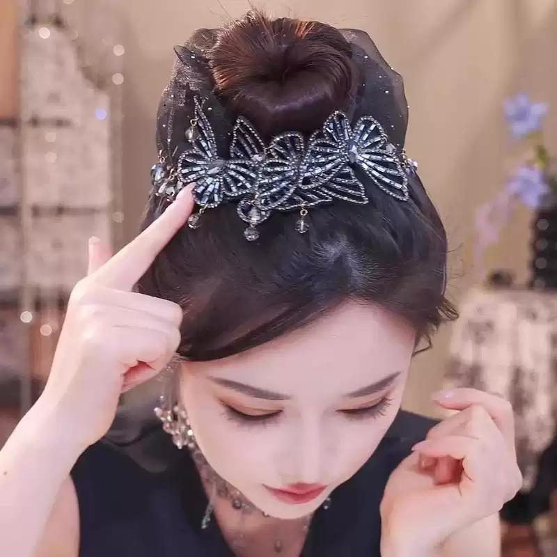Korean Temperament  Butterfly Hairpin Sweet Side Bangs Duckbill Clip Hair Accessories