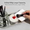 Silicone Makeup Brush Cleaning Pad (with Soap Base) – 100g solid shampoo bar with a silicone cleaning pad for cleaning makeup sponge brushes.